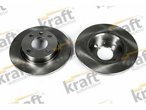 KRAFT AUTOMOTIVE 6046505 stabdžių diskas 
 Stabdžių sistema -> Diskinis stabdys -> Stabdžių diskas
002 415 019, 6U0 615 301, 6U0 615 301