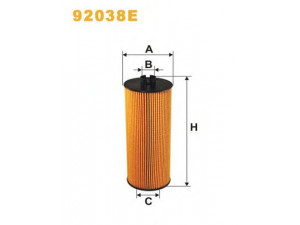 WIX FILTERS 92038E alyvos filtras
0001801709, 9061800009, 9061800209