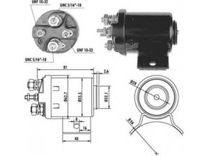 MAGNETI MARELLI 940113050072 solenoidinis jungiklis, starteris