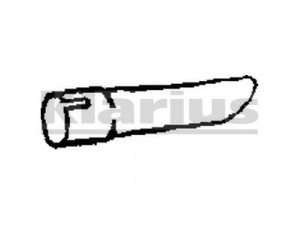 KLARIUS VO359C išleidimo kolektorius 
 Išmetimo sistema -> Išmetimo vamzdžiai
94706678