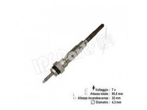 IPS Parts IDG-215 izoliatorius, kaitinimo žvakė 
 Kibirkšties / kaitinamasis uždegimas -> Kaitinimo kaištis