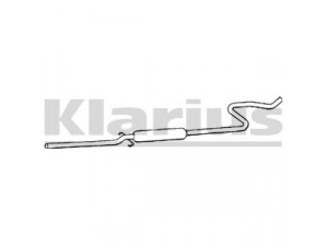 KLARIUS RR135W vidurinis duslintuvas 
 Išmetimo sistema -> Duslintuvas
DBP3303, GEX33074, GEX33206, DBP3303