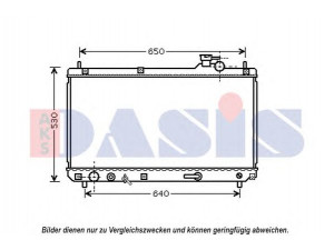 AKS DASIS 210239N radiatorius, variklio aušinimas 
 Aušinimo sistema -> Radiatorius/alyvos aušintuvas -> Radiatorius/dalys
1640020200