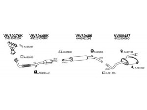 VENEPORTE 630195 išmetimo sistema 
 Išmetimo sistema -> Išmetimo sistema, visa