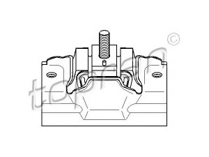 TOPRAN 720 356 variklio montavimas 
 Variklis -> Variklio montavimas -> Variklio montavimo rėmas
1827 19, 1827 19