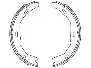 OPEN PARTS BSA2222.00 stabdžių trinkelių komplektas 
 Techninės priežiūros dalys -> Papildomas remontas
0044208620, A0044208620