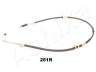 ASHIKA 131-02-261R trosas, stovėjimo stabdys 
 Stabdžių sistema -> Valdymo svirtys/trosai
4642039026, 4642039026