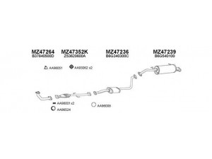 VENEPORTE 470077 išmetimo sistema