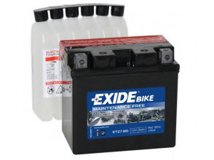 EXIDE ETZ7-BS starterio akumuliatorius; starterio akumuliatorius 
 Elektros įranga -> Akumuliatorius