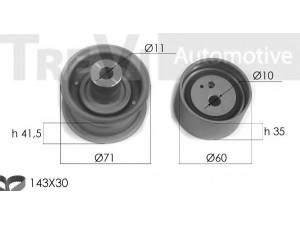 TREVI AUTOMOTIVE KD1145 paskirstymo diržo komplektas 
 Techninės priežiūros dalys -> Papildomas remontas