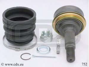 CDX 752 jungčių komplektas, kardaninis velenas 
 Ratų pavara -> Sujungimai/komplektas