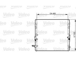 VALEO 814280 kondensatorius, oro kondicionierius 
 Oro kondicionavimas -> Kondensatorius
8846160051
