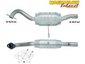 MAGNAFLOW 82540 katalizatoriaus keitiklis 
 Išmetimo sistema -> Katalizatoriaus keitiklis
6195873