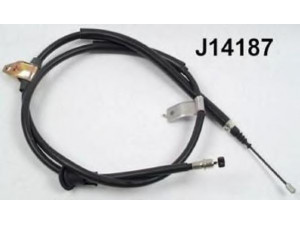 NIPPARTS J14187 trosas, stovėjimo stabdys 
 Stabdžių sistema -> Valdymo svirtys/trosai
59760-34101, 59760-34102