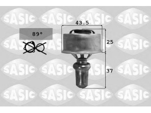 SASIC 9000392 termostatas, aušinimo skystis 
 Aušinimo sistema -> Termostatas/tarpiklis -> Thermostat
7700727190, 7700730540