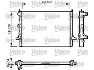 VALEO 732791 radiatorius, variklio aušinimas 
 Aušinimo sistema -> Radiatorius/alyvos aušintuvas -> Radiatorius/dalys
1109232, YM218005BA