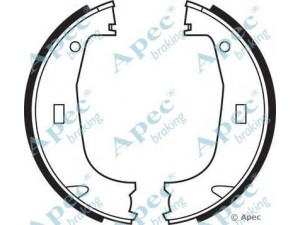 APEC braking SHU546 stabdžių trinkelė 
 Stabdžių sistema -> Būgninis stabdys -> Stabdžių įdėklas/ trinkelė
34411160729