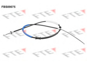 FTE FBS09075 trosas, stovėjimo stabdys 
 Stabdžių sistema -> Valdymo svirtys/trosai
46766309