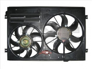 TYC 837-1006 ventiliatorius, radiatoriaus 
 Aušinimo sistema -> Oro aušinimas
1K0121205AB, 1K0121205AD, 1K0121205G