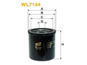 WIX FILTERS WL7144 alyvos filtras 
 Techninės priežiūros dalys -> Techninės priežiūros intervalai
OK31, OK70, 649003, PF40, X48, X48A