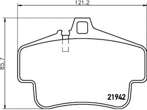 MINTEX MDB2038 stabdžių trinkelių rinkinys, diskinis stabdys
99635193014, 99635193015, 99635193914