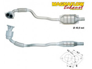 MAGNAFLOW 85861 katalizatoriaus keitiklis 
 Išmetimo sistema -> Katalizatoriaus keitiklis
5854401, 854442