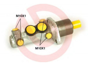 BREMBO M 61 070 pagrindinis cilindras, stabdžiai 
 Stabdžių sistema -> Pagrindinis stabdžių cilindras
460199, 4601A9, 24212017033, 27210008273
