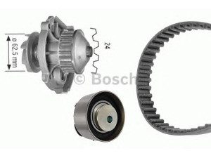 BOSCH 1 987 948 888 vandens siurblio ir paskirstymo diržo komplektas 
 Aušinimo sistema -> Vandens siurblys/tarpiklis -> Vandens siurblys