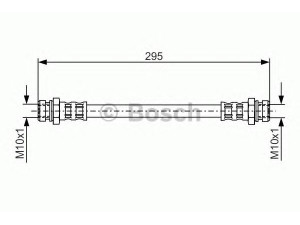 BOSCH 1 987 481 039 stabdžių žarnelė 
 Stabdžių sistema -> Stabdžių žarnelės
AW311885, AW333706, 58811 43001