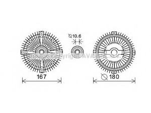 AVA QUALITY COOLING MSC499 sankaba, radiatoriaus ventiliatorius 
 Aušinimo sistema -> Radiatoriaus ventiliatorius
6032000522