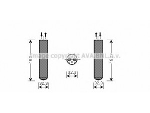 AVA QUALITY COOLING OLD343 džiovintuvas, oro kondicionierius 
 Oro kondicionavimas -> Džiovintuvas
4703029, 9533078F10, 09194971