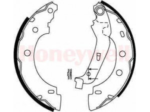 BENDIX 362363B stabdžių trinkelių komplektas 
 Techninės priežiūros dalys -> Papildomas remontas
4406000QAG, 7701205523, 7701207555