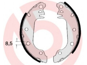 BREMBO S 24 504 stabdžių trinkelių komplektas 
 Techninės priežiūros dalys -> Papildomas remontas
1569039, 5015671, 5016219, 5020561