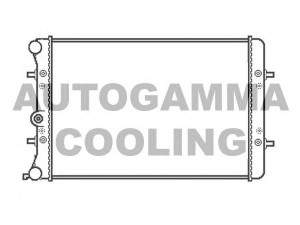 AUTOGAMMA 105431 radiatorius, variklio aušinimas 
 Aušinimo sistema -> Radiatorius/alyvos aušintuvas -> Radiatorius/dalys
1J0121253S, 1J0121253S, 1J0121253S