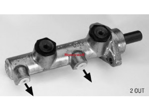 BENDIX 132391B pagrindinis cilindras, stabdžiai 
 Stabdžių sistema -> Pagrindinis stabdžių cilindras
34311154956