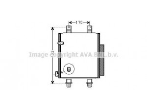 AVA QUALITY COOLING DU5072 kondensatorius, oro kondicionierius