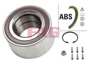 FAG 713 6106 30 rato guolio komplektas 
 Ašies montavimas/vairavimo mechanizmas/ratai -> Rato stebulė/montavimas -> Rato guolis
7L0 498 287