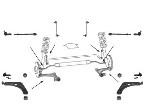 MEYLE WG0036700 vairavimo mechanizmas; rato pakaba 
 Vairavimas -> Prekių paieška pagal schemą