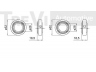 TREVI AUTOMOTIVE WB1386 rato guolio komplektas 
 Ašies montavimas/vairavimo mechanizmas/ratai -> Rato stebulė/montavimas -> Rato guolis
5272024000