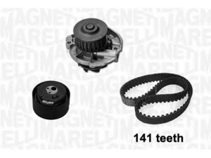MAGNETI MARELLI 341401860001 vandens siurblio ir paskirstymo diržo komplektas 
 Diržinė pavara -> Paskirstymo diržas/komplektas -> Paskirstymo diržas/komplektas