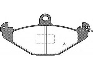 OPEN PARTS BPA0345.10 stabdžių trinkelių rinkinys, diskinis stabdys 
 Techninės priežiūros dalys -> Papildomas remontas
4762999, 6025308186, 7701203124