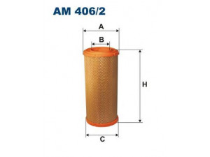 FILTRON AM406/2 oro filtras 
 Filtrai -> Oro filtras
1908233, 1908868