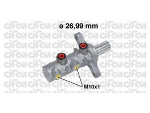 CIFAM 202-728 pagrindinis cilindras, stabdžiai 
 Stabdžių sistema -> Pagrindinis stabdžių cilindras
4601.T8, 77364123, 4601.T8