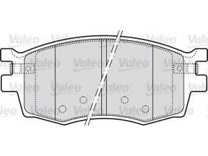 VALEO 598868 stabdžių trinkelių rinkinys, diskinis stabdys 
 Techninės priežiūros dalys -> Papildomas remontas
58101-1G-E00, 58101-1JA10, 581011GE00