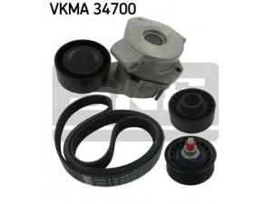 SKF VKMA 34700 V formos rumbuotas diržas, komplektas 
 Techninės priežiūros dalys -> Techninės priežiūros intervalai
16 080 248 80, 16 090 106 80, 16 114 234 80