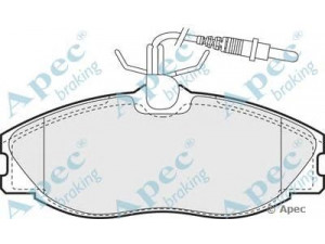 APEC braking PAD902 stabdžių trinkelių rinkinys, diskinis stabdys 
 Techninės priežiūros dalys -> Papildomas remontas
4251.44, 425144, 4251.32, 4251.43