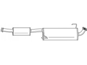 AKS DASIS SG40685 galinis duslintuvas