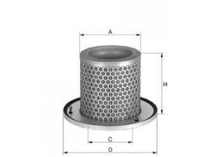 UNIFLUX FILTERS XA57 oro filtras 
 Filtrai -> Oro filtras
K790-23-603B