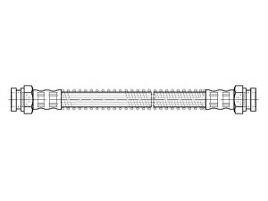 CEF 510603 stabdžių žarnelė 
 Stabdžių sistema -> Stabdžių žarnelės
481626, 91500635, 96169410