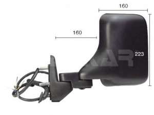 ALKAR 9226964 išorinis veidrodėlis 
 Kėbulas -> Liukai/stogai/durys/stoglangis/sulankstomas stogas -> Durys/dalys
A631-810-3716